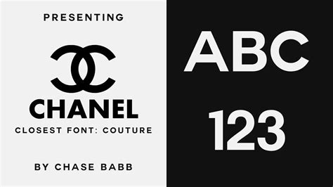 coco chanel font free.